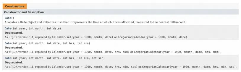 java.util.Date